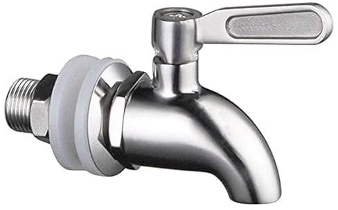 Dispensador de Bebidas de Repuesto, Acero Inoxidable Barril Grifo, Grifo de Máquina de Bebidas, Grifo de Repuesto para Dispensador, para Dispensar Jugos, Bebidas, Agua Tibia, Té y Otras Bebidas