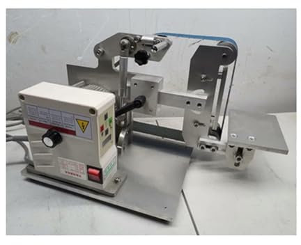 1500W Mini ponceuse à bande électrique 915x50mm maison bricolage affûteuse bricolage polissage rectifieuse travail du bois Cutter bords affûteuse,Large gamme d'applications(1000W)