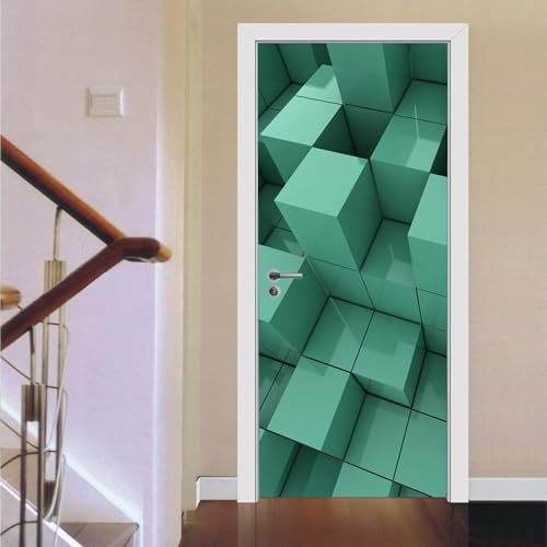Türaufkleber Türtapete Türbilder Türposter Selbstklebend 3D Abstraktes Geometrisches Gitter 77 X 200 Cm Pvc Wasserdicht Abnehmbare Wandbilder Für Schlafzimmer Haus Bad Wc Büro i-76288524605427