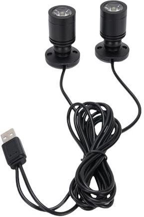 Cocoarm Mini Spotlight LED, Lega in Lega di Alluminio Small Showcase con una Precisione di Colore Eccezionale per i Gioielli e il Display per Mobili per la Casa