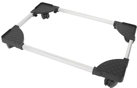 Yechiry Computer Tower Stand, Mobile CPU Stand with 4 Locking Rolling Caster Wheels, Under Desk CPU Holder Pc Floor Pc Riser for Gamers Students, Easy Mobility
