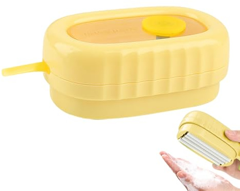 Tuxxjzm Brosse distributrice de savon – Brosse à linge pour linge, moquette, salle de bain, cuisine, meubles, vêtements, chaussures de sport