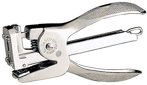 Grapadora el casco de tenaza capacidad 30 hojas m-83 niquelada