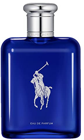 Ralph Lauren Polo Blue Eau de Parfum für Herren, maskuliner, aquatischer Duft mit Bergamotte, Kardamom & Vetiver, für anspruchsvolle Männer, 125 ml