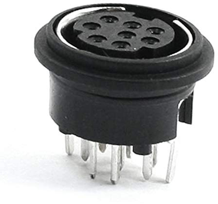 New Lon0167 Computer Parts DIN Mini 8Pin Female S-video Adapter Sockets Connnector(Computerteile DIN-Mini-8Pin-Buchse für S-Video-Adapter-Anschlüsse