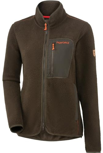 Parforce Damen Fleecejacke Performance Sherpa Oliv, L