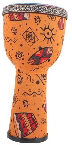 Sosoport Djembe Trommel für Kinder und Anfänger aus Pvc mit Delikatem Design Leicht zu Bedienen für Musikunterricht und Bühnenauftritte