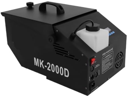 Máquina De Humo Baja Potencia 1200 W, Fabricada En Hierro, Con Una Salida 5000 CFM Y Un Depósito 0,5 L. Cobertura 80-100 M². Ideal For Escenarios Ahorro EnergéTico Potente
