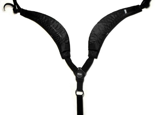 Izzo Golf Ionetix Dual Strap Medium Large Black
