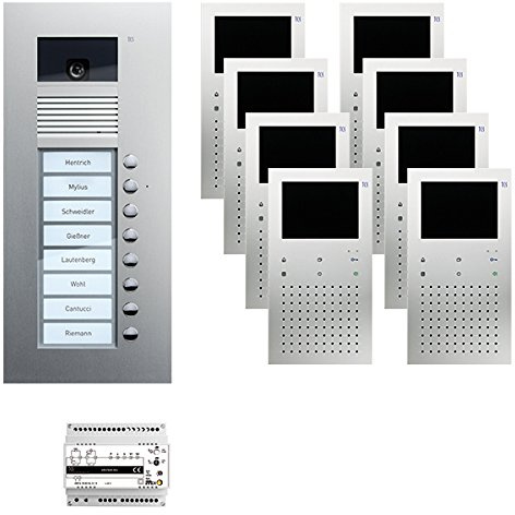 TCS prepack Video Freisprechen 8 Tasten UP, PVU1780-0010