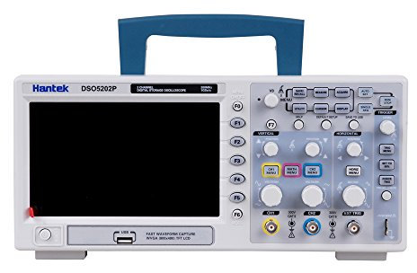 Wosontel Probe Hantek DSO5202P Digital Oscilloscope Oszilloskope 200MHz 1Gs 2CH LCD 7 TFT DE