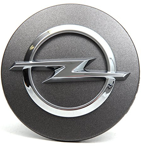 Accesorio Original GM OPEL Tapa central embellecedora (color antracita) para llanta Aleacion OPEL ASTRA J, ZAFIRA C en aluminio cepillado anagrama opel modelos a partir del 2010 (1)