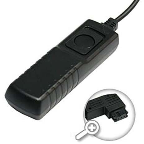 CELLONIC Shutter Release Cable Compatible for Konica Minolta Dynax 7D, Dynax 5D, DiMAGE A2, DiMAGE A1 RC-1000L, RC-1000S Cabled/Wired Trigger Digital Camera Remote Control Shutter Release DSLR