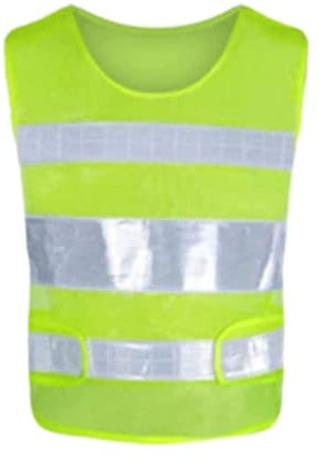 Warnweste Reflektorweste Konstruktion reflektierender Anzug, hohe Sichtbarkeit reflektierender Sicherheitsweste mit reflektierenden Streifen atmungsaktiv und komfortabel Sicherheitsweste ( Blue : A ,