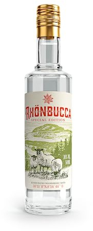 Rhönbucca Anis Likör 0,5L, 36% Vol., entflammbarer Kräuterlikör nach Sambuca Art mit Rhöner Bergwiesenkräutern und fruchtigen Orangennoten, von der Schlitzer Destillerie