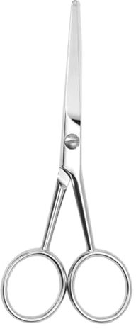 HAKIDZEL Cosmetic Scissors Aus Edelstahl Mit Anti-rutsch-griff Präzise Bartschere Für Männer Zum Trimmen Und Stylen Von Bart Und Haarschnitten
