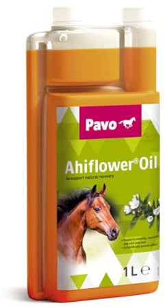 Pavo Ahiflower®Oil | Unterstützt Mobilität, Immunität, Haut und Fell | 1 L