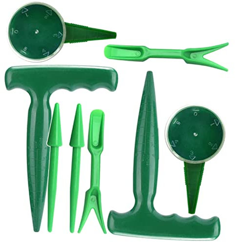 Yardenfun 8stücke Teiliges Für Gartenpflanzung Leichte Aussaat Und Pflanzwerkzeuge Für Sämlinge Und Pflanzenvermehrung Für Rasenpflege Und Gartenarbeit