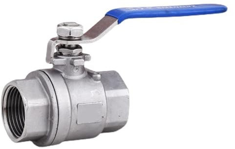 Kugelhahn aus Edelstahl 304 Q11F-16P zweiteiliger zweiteiliger Innendrahtgewinde-Ventilschalter 4 Minuten 1 Zoll mittel verdickt(G1-1/4)
