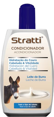 Acondicionador Stratti Leche de Burra, Retinol & Keratina 300ml