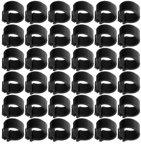 DIYEAH 100 pièces Anneaux de Pied pour Pigeons sans Marquage Bagues Identification Pattes Oiseaux Accessoires Durables pour Élevage et Gestion Avicole