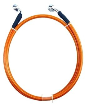 Latiguillo de Freno hidráulico de Acero Trenzado para Motocicleta, Racor Banjo hidráulico de 400 mm a 1500 mm, Compatible con Motos de Carreras y Todoterreno