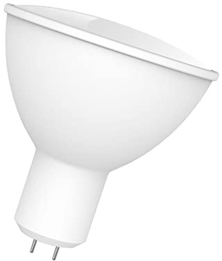 Phefop Bombilla LED RGBW GU53 Regulable WiFi Inteligente para Hogar Jardín Exterior con Control Voz Alexa Assistant