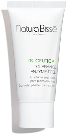 Natura Bissé Tolerance Enzyme Peel | Enzymatisches Gesichtspeeling für empfindliche Haut mit Salicylsäure, Milchsäure und Nopal- und Papaya-Extrakten | 50 ml