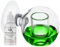 Measury CO2 Dauertest Aquarium 'Orb' mit 30 ml Testflüssigkeit 20 mg/l, CO2 Test Aquarium Drop Checker, CO2 Tester