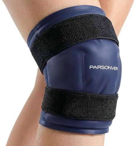 Parsonver Poche de Glace Genou Réutilisable, 60 Minutes Froid Longue Durée