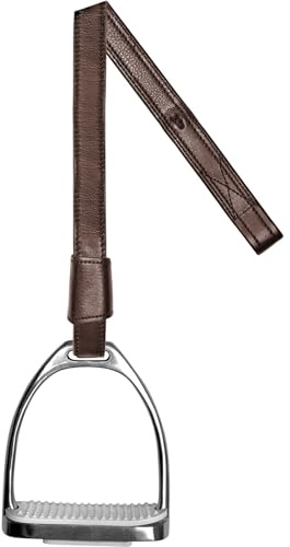 WALDHAUSEN Steigbügelschlaufen Leder, X-Line, braun, 80 cm