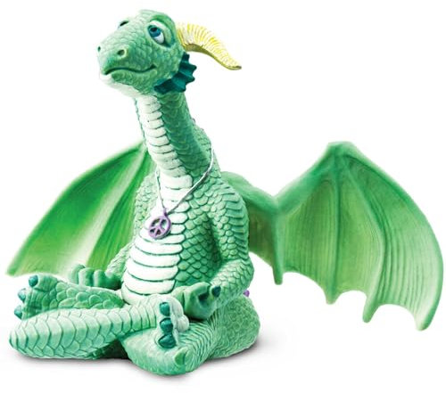 Safari Ltd Drago della Pace 8.4cm | Figura di Drago Dipinta a Mano | Giocattoli per Bambini | Non tossico e privo di BPA | Adatto per bambini dai 3 anni