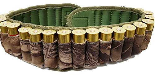 ARMERIAONLINE SINCE 1999 Ra Sport Caruccera Cal 12 Jagdgürtel Nylon Einstellbare Patrone Grün