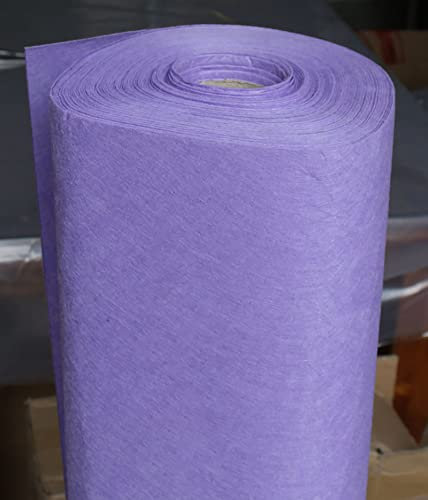 Yimihua Filz Stoff 85 x 100 cm Filzstoff Bastelfilz Farbig Filz Blätter Vliesstoff Kinder DIY Zubehör zum Handwerk Nähen Projekte 1mm Thick(Color:Violett)