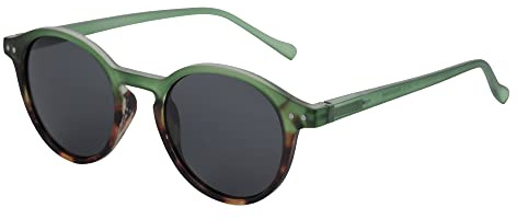 ZENOTTIC Lunette de soleil polarisé Rétro Classique Ronde Rétro Lunettes de soleil UV400 Cadre Homme Femme