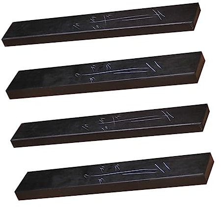 STOBOK 4stücke Teiliges Aus Feinem Marmor-papiergewicht Elegante Schreibwaren Für Kalligraphie Und Büro Schwer Und Stabil Für Schule Und Zuhause Natürliches Design