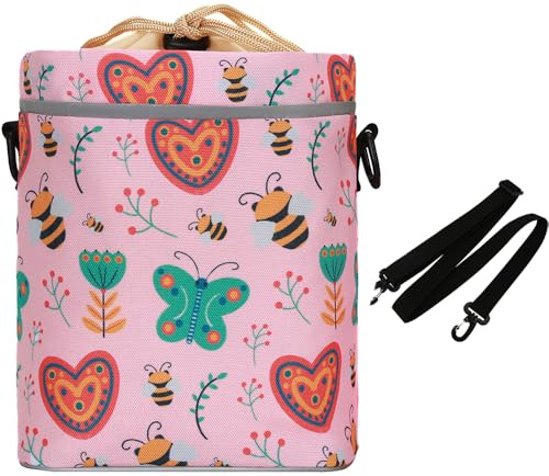 LOCAL LION Lenkertasche Fahrrad Kinder mit Schultergurte, Fahrradtasche Lenker für Mädchen Jungen, Fahrradkorb Kinder vorne, Lenkertasche Kinderfahrrad für Roller Laufrad Dreirad Scooter