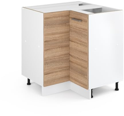 Vicco Universal Armoire d'angle R-Line, Sonoma, 75.6cm avec Porte, sans PT