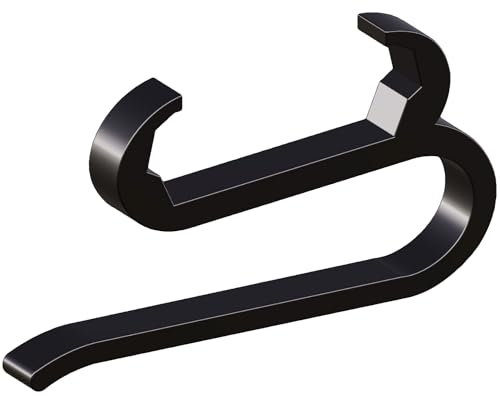 OOONO CoDriver No.2 - Soporte para parasol de coche compatible, fijación universal, fácil instalación, resistente y flexible, agarre seguro, se adapta a la mayoría de los vehículos