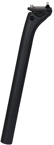 DONGLING SattelstüTze Carbonfaser-Sattelstütze for MTB/Rennrad, 27,2/30,9/31,6 mm, Sattelstützenversatz 20 mm, leicht, 150 g SattelstüTze Gefedert(UD 31.6X350)