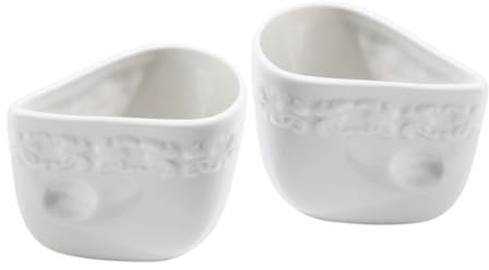 ELAYARD 2pezzi Contenitore Per Tè in Porcellana Cucchiaio Per Tè Sfuso Vassoio Per Pesare i Chicchi Di Caffè Ciotola Dosatrice in Ceramica Cinese
