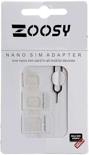 KIT 3 ADAPTATEURS Nano SIM - Micro SIM - SIM Standard pour Tous Mobiles