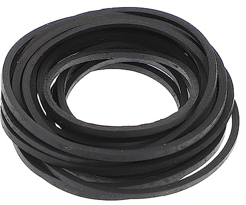 FIXOSHEE 20pcs Recorder Maintenance Flat Belts for Repair and Maintenance Rubber Belt for Cassette Drive for Tape Recorder Cassette Player