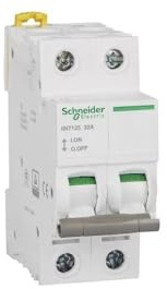 Interruttore Magnetotermico Differenziale, Tipo C 2P 32A, 63A, 80A, 100A, Interruttore Elettrico Miniaturizzato Magnetico Termico 125A 400VAC 50HZ 6KA(32A)