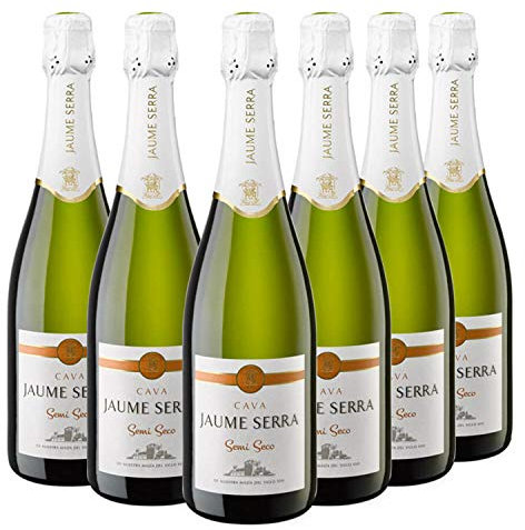 Jaume Serra - Cava Semi Seco - Caja de 6 botellas x 750 ml
