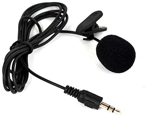 Mini-Pince Mains Libres 3,5 mm sur Le Microphone Pince pour Ordinateur sur Le Mini-Micro-Cravate pour Ordinateur PC