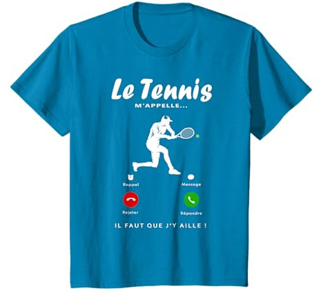 Le Tennis M'appelle, Cadeau Fan De Tennis Homme Femme T-Shirt