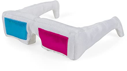 Petface Retro 3D Glasses Plush Dog Toy