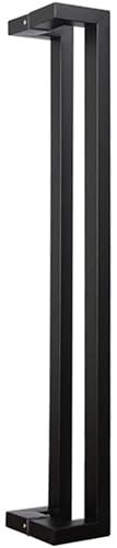 AYVADA Sliding Door Handles Sets Black | Barn Door Handles and Pulls Hardware Kit | Internal/External Double Side Door Pull Bar for Patio Kitchen Bathroom Office Replacement