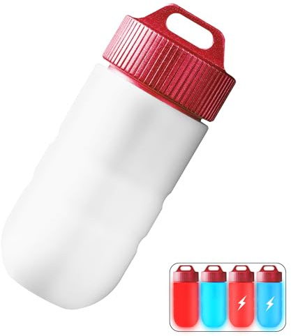 Torcia Subacquea Professionale, Mini Luce Impermeabile per 100 Metri con Batterie a Bottone, Portatile per Immersioni, Snorkeling e Sport Acquatici